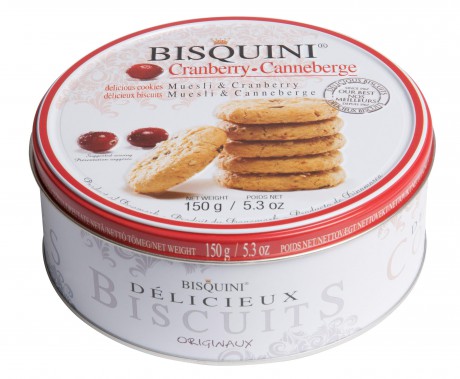 BISQUINI - Sušienky s müsli a brusnicami